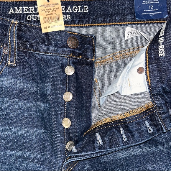 NWT American Eagle Outfitters Vintage High Rise Jeans - Picture 2 of 7